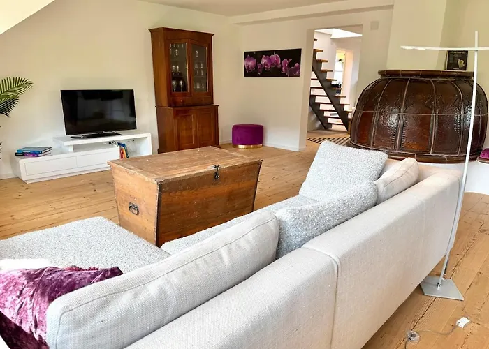 Grosszuegiges Allgaeu Loft - Maisonette Style Apartmán *