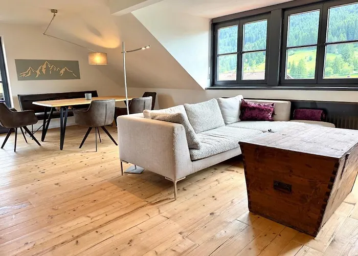 Grosszuegiges Allgaeu Loft - Maisonette Style Apartmán Nesselwang