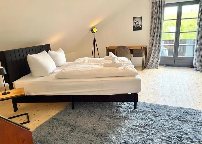 Apartmán Grosszuegiges Allgaeu Loft - Maisonette Style Nesselwang
